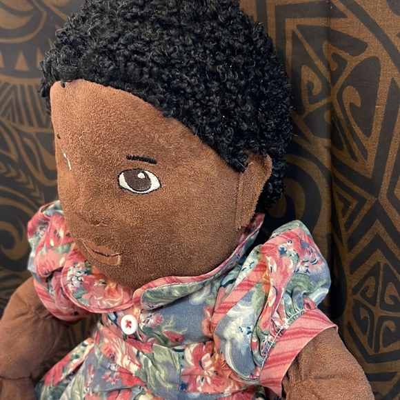 IKEA Cloth Doll with Flower Pattern Dress - Picture 5 of 11